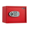 AdirOffice Red 1.25 cu. ft. Steel Digital Locking Security Safe