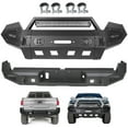 thumbnail image 4 of CCIYU Texture Black Front & Rear Bumper With LED Lights Compatible for 2016-2020 for Toyota Tacoma, 4 of 7