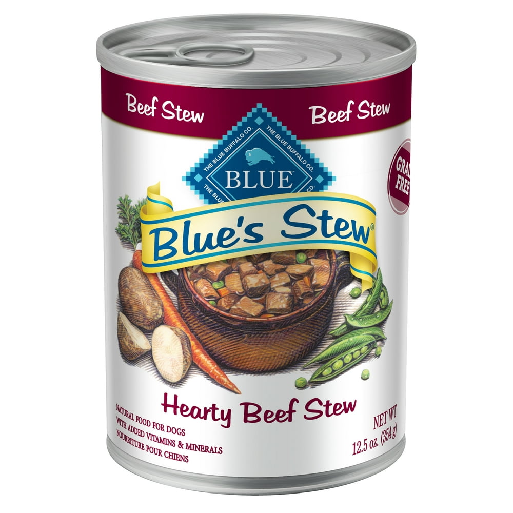 Blue Buffalo Blue's Hearty Beef Stew Wet Canned Dog Food