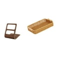 thumbnail image 6 of Remote Control Holder Storage Basket Organizer Wooden Material for Office Kitchen Home Use, 6 of 8