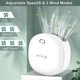 thumbnail image 4 of Mini ventilador de mano con cordón, ventilador de collar recargable por USB, ventilador portátil personal de velocidad ajustable para niños, mujeres, camping, exteriores, hogar, oficina, viajes, 4 of 5