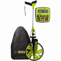 Calculated Industries Measuring Wheel,Digital,12-1/2" Dia. 6575