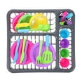thumbnail image 1 of LEEYNEER 1 Set 15pcs Plastic Kitchen Toys Simulation Kitchenware Fun for Kids, 1 of 10