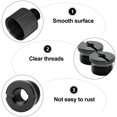 thumbnail image 4 of 6pcs Mikrofon Gewinde Adapter schwarz, 4 of 7