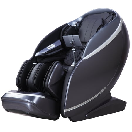 Alfine A688 Heaven Duet 4D × 3D Massage Chair, with Dual-Mechanism Full Body Zero Gravity Relax Function, Electric Automatic Footrest Extension,Black