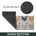 thumbnail image 6 of Light Gray Chicken Pattern Kitchen Rugs Sets Of 2,Anti Fatigue Kitchen Mat Rugs Non Slip Washable,Decorative Kitchen Floor Mats for Kitchen,Sink,Laundry,17"x30"+17"x47", 6 of 7