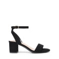 thumbnail image 3 of Sandalia DREAM PAIRS para mujer con tacón bloque y correa al tobillo negra talla 9.5, 3 of 6