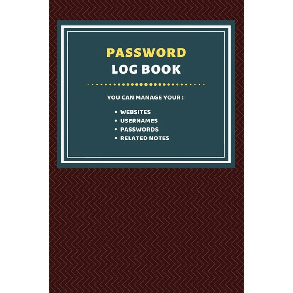 Password Log Book Address & Password Logbook (Paperback)