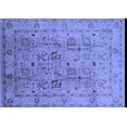 thumbnail image 1 of Ahgly Company Indoor Rectangle Oriental Blue Traditional Area Rugs, 8' x 10', 1 of 4