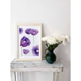thumbnail image 3 of Art Print: Purple Poppies on Snow by India  Purry, 3 of 3