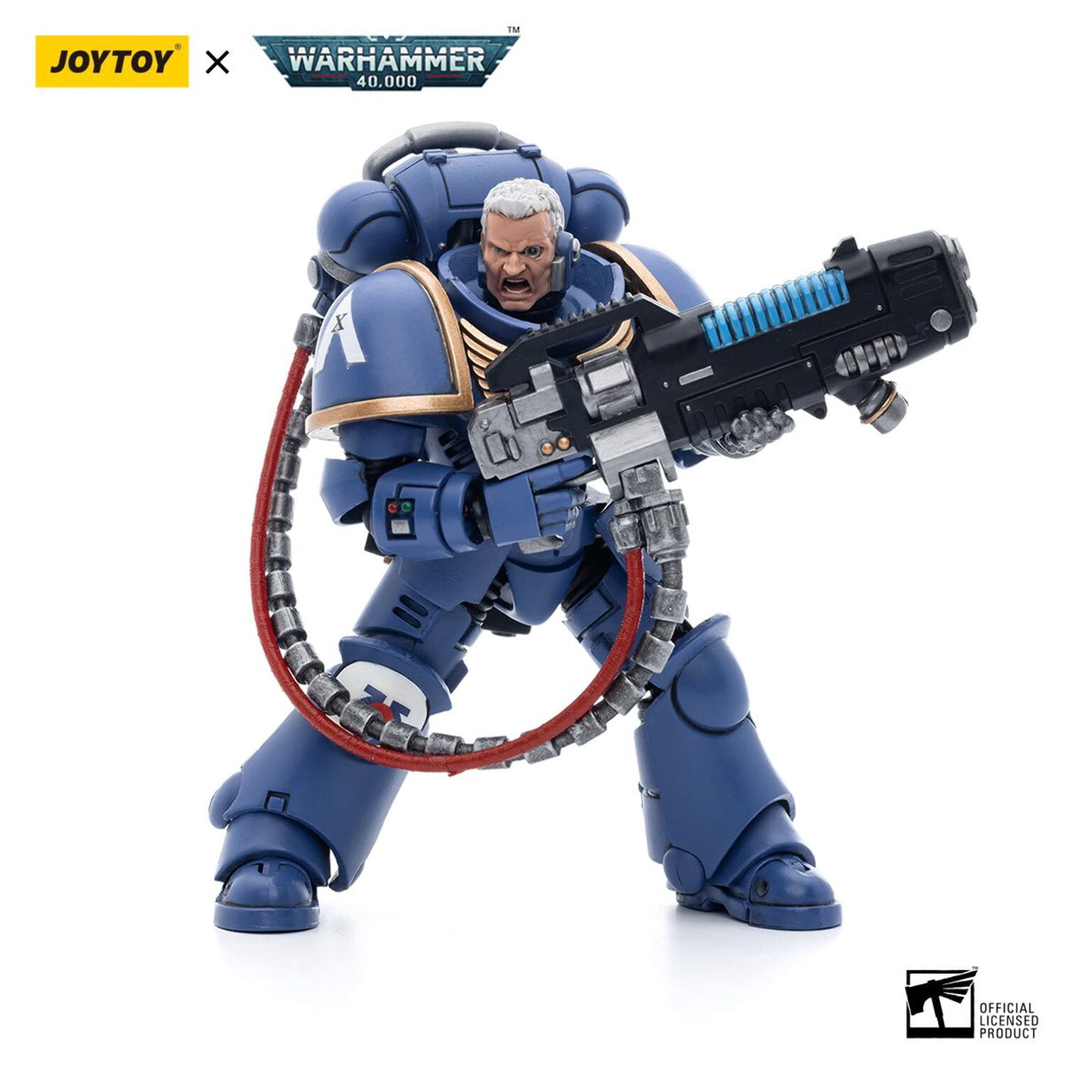 JT WH 40K Ultramarines Hellblasters Ulaxes 1:18 Figure