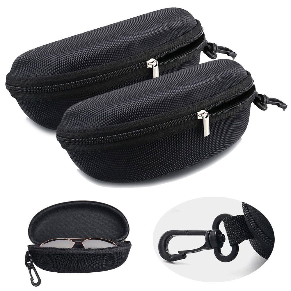 Homeya Sunglasses Case Hard Shell For Large Eyeglasses, Portable Travel