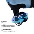 Luggage Suitcase 3 Piece Sets Hardside Carryon luggage with Spinner