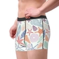 thumbnail image 4 of Daiia Colorful Seashells Men's Underwear Boxer Briefs, Cotton Stretch Moisture-Wicking Underwear-Small, 4 of 9