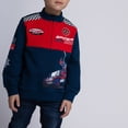 thumbnail image 3 of Marvel Spider-Man Fleece Half Zip Sweatshirt Colorblock Toddler to Big Kid, 3 of 5