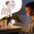 thumbnail image 2 of CozeLy LED Desk Lamp Cute Dog Deer Shape Small Night Light with Phone Holder Portable Adjustable Reading Table Lamp for Bedroom Home Office, 2 of 9