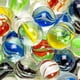 thumbnail image 3 of 100 Pieces Traditional Mixed Colorful Classic Retro Glass Marbles Cat Eyes Marbles Classic Toys [HK]., 3 of 5