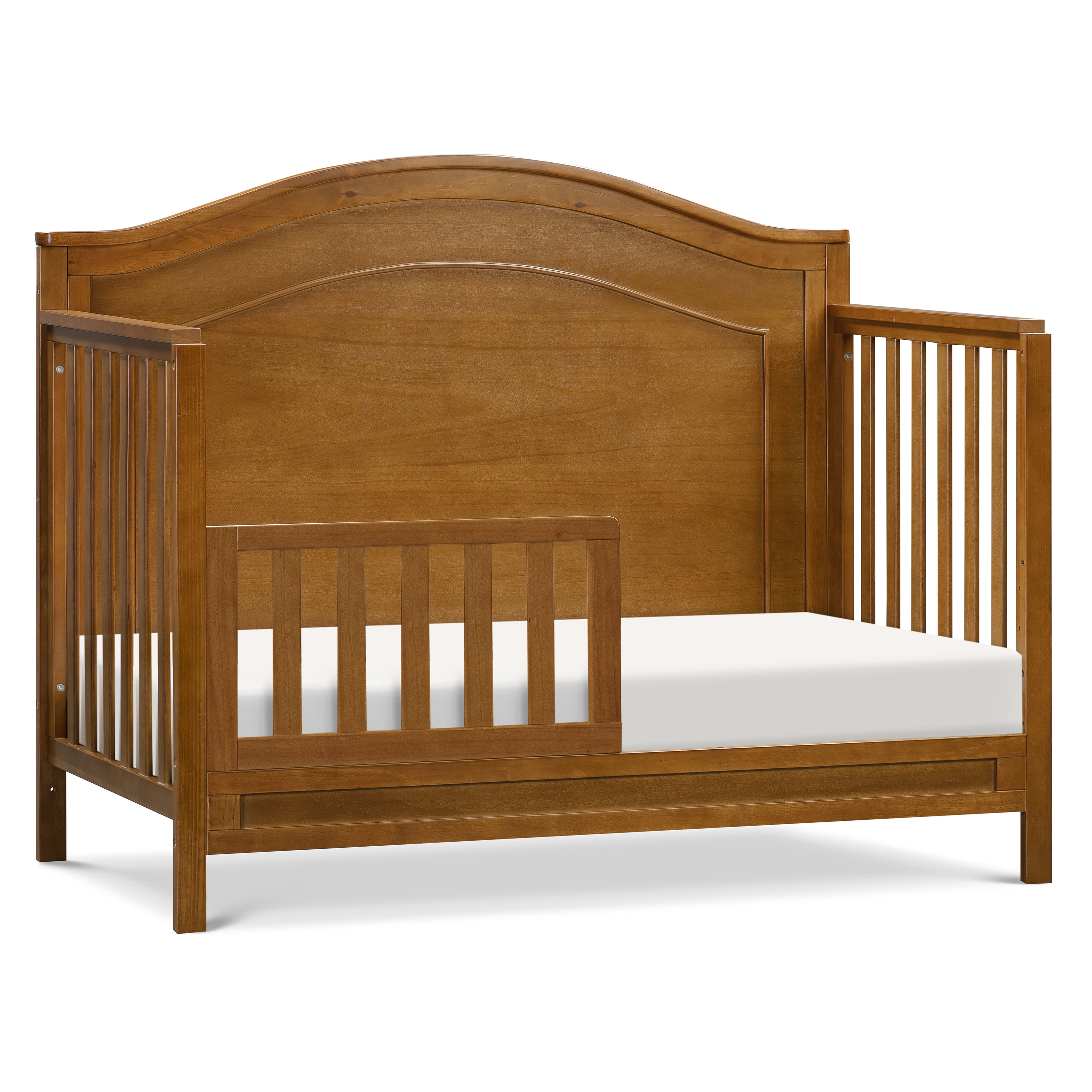 DaVinci Charlie 4-in-1 Convertible Crib, Greenguard Gold Certified, Chestnut