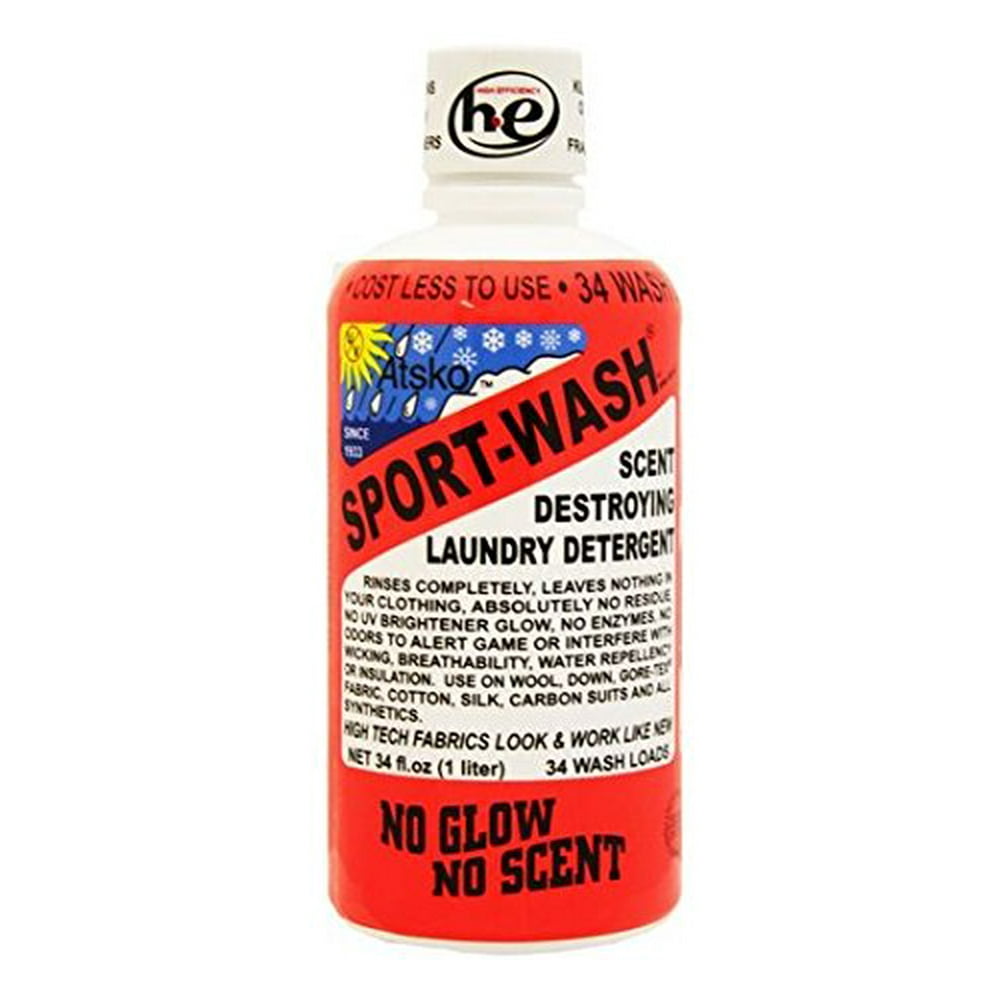 Atsko Sport Wash 1L Bottle (34 wash) - Walmart.com - Walmart.com