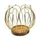 thumbnail image 5 of Cesta para cápsulas de café con forma de capullo de flor compacta para almacenar cápsulas de café Oro, 5 of 9