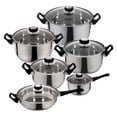 thumbnail image 1 of Batería Cocina Magefesa Acero Inox 12 Pzas Monterrey, 1 of 2