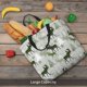 thumbnail image 4 of Easygdp green plaid Moose tree Bolsa Tote para Mujer, Bolso de Hombro para Trabajo, Playa, Viajes, Compras y Supermercado, 4 of 6