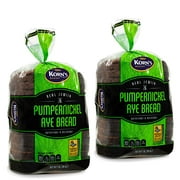 Pumpernickel Bread -2 Pack-16 oz Per Loaf | Delicious Sandwich Bread | Kosher Bread | Fresh Bread | Dairy & Nut Free | 2-3 Day Shipping | Stern’s Bakery