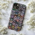 thumbnail image 5 of Rainbow Cat Faces Phone Case, Funky Colorful Cat Pattern Protective iPhone Cover for iPhone 16 15 14 13 12 11 Plus Pro Max Mini, 5 of 6