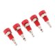 thumbnail image 4 of Adaptador de conector banana de 2 mm para montaje en panel, 5 unidades, 10 A rojo, 4 of 7