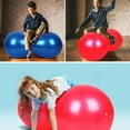 thumbnail image 5 of BESTSKY Peanut Ball, Thickened Anti-Burst Yoga Ball for Exercise and Workout, PVC Material for Safety, Clear Textured Grip, Ideal for Children’s Rehabilitation and Massage, 5 of 5