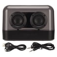 thumbnail image 2 of Speaker, Hands Free Calling Stereo  Speaker Colorful LED Light Memory Card Playback Transparent Shell  For Party, 2 of 8