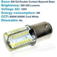 HQRP 110V LED Light Bulb Cool White for Bernina 900 / 930 / 940 / 1000