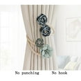 thumbnail image 4 of Tyidzon 2 Pcs Sangle de Rideau Rose Boucle de Rideau, 4 of 6