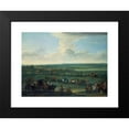 thumbnail image 2 of John Wootton 24x19 Black Modern Framed Museum Art Print Titled - George I at Newmarket, 4 or 5 October, 1717 (ca. 1717), 2 of 5