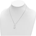 thumbnail image 4 of Sterling Silver Replica Roman Coin Necklace (18 X 4.04) Made In Italy qg5991-18, 4 of 5