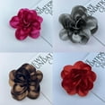 thumbnail image 3 of WE-POLUJ Beautiful Satins Flower Lapel Pin Delicate Brooch Jewelry for Work and Business, 3 of 21