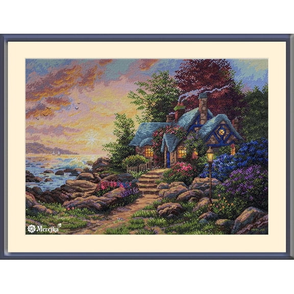 Seaside Hideaway K-165 Counted Cross-Stitch Kit