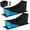 Blue&Black, variant on Kohree RV Leveling Blocks 5 inch,Upgraded Up to 50000 LBS, 2 Pack Camper Leveling Blocks with Chocks, Anti-Slip Mats, Carry Bag for Travel Trailers