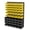 Black,Yellow, variant on Wall Mounted Storage Bins Organizer Set, 30PCS Plastic Nut & Bolt Organizer with Pegboard, Screw Storage Bins for Garage, Workshop, Craft & Hardware Organization (Red & Black, Small)