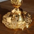 thumbnail image 4 of 5 Arms Metal Candelabra European Vintage Candelabra Decoration Alloy Candle Holder For Wedding Dinner Party, 4 of 5