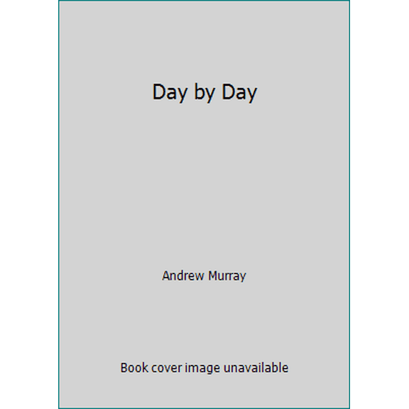 Pre-Owned Day by Day (Paperback) 0871230925 9780871230928