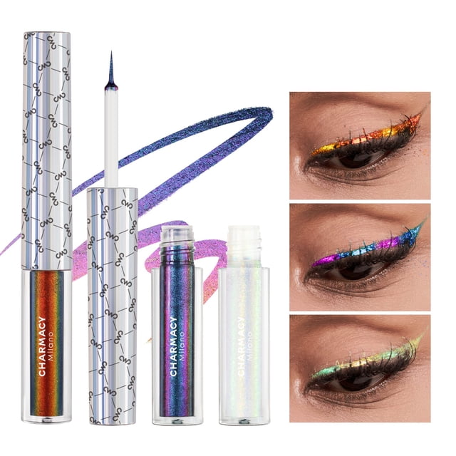 Delineador líquido CHARMACY Chameleon Glitter Waterproof