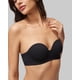 thumbnail image 3 of Sostén Halobliss Balconette Sin Tirantes con Aros Negro 32B, 3 of 6