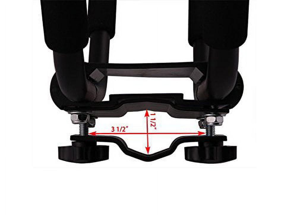 Smarten Universal 2 pairs J-Bar Kayak Roof Rack Carrier Canoe Boat Surf Ski Roof Top Mount Car SUV Crossbar+ Waterproof Cellphone Bag