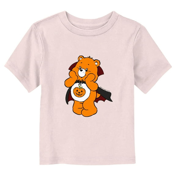 Toddler's Care Bears Halloween Vampire Trick-or-Sweet Bear Graphic Tee Light Pink 2T
