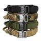 thumbnail image 3 of Collar táctico ajustable para perro, collares militares de nailon para mascotas, accesorios de entrenamiento para cachorros, medianos y grandes, Pastor Alemán, 3 of 4