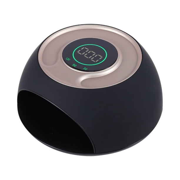 Fiudx Lámpara de Uñas, Potenciador Led Ecológico Pro, Secador de Gel Max de Bajo Consumo, Fototerapia Zen de Secado Rápido, Uso Doméstico En Salón, Diseño Elegante, 120 W de Potencia
