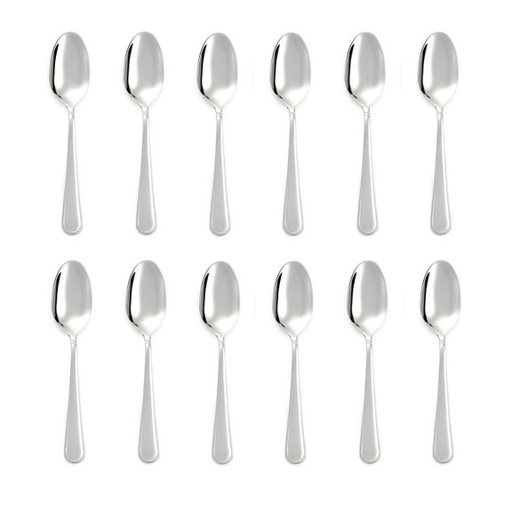 Mikasa Virtuoso (Glossy) 18/10 Stainless Steel Teaspoon (Set of Twelve)