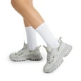 thumbnail image 5 of DREAM PAIRS Women's Platform Chunky Fashion Sneakers Y2K Maeve Lace-Up Comfortable Sneakers Casual Walking Shoes., 5 of 6