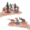 thumbnail image 3 of Monstrate Hombres primitivos modelos de animales niños juguete interesante exquisito niños niñas juguetes prehistóricos regalo decoración de Decoración del hogar, 3 of 6